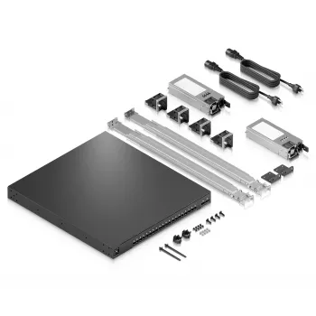 Ubiquiti UniFi EAV-Fiber 22 prievadų pilnai valdomas 3 lygio 10G/100G agregacijos jungiklis