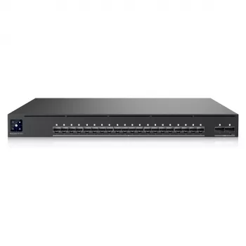 Ubiquiti UniFi EAV-Fiber 22 prievadų pilnai valdomas 3 lygio 10G/100G agregacijos jungiklis