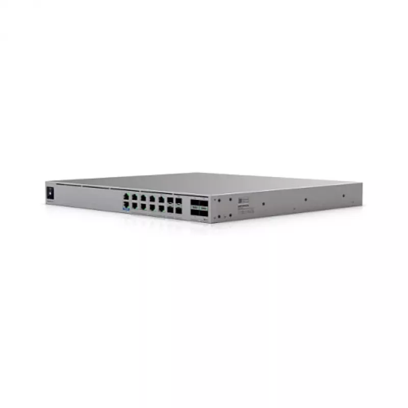 Ubiquiti UniFi Enterprise Firewall Core EF-Core - 4x 100G QSFP28, 4x 25G SFP28, 8x 10G RJ45, 2x 1G RJ45, 1U stelažinis