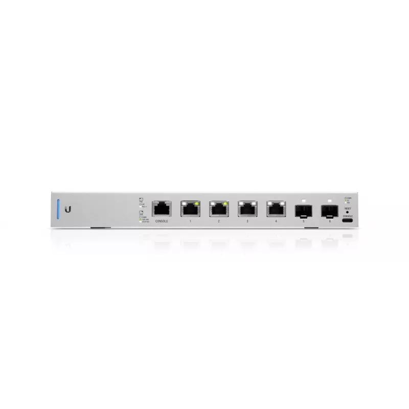 Ubiquiti UniFi Switch US-XG-6POE – Valdomas komutatorius su 4 x 100/1000/2,5G/5G/10GBase-T (PoE++)