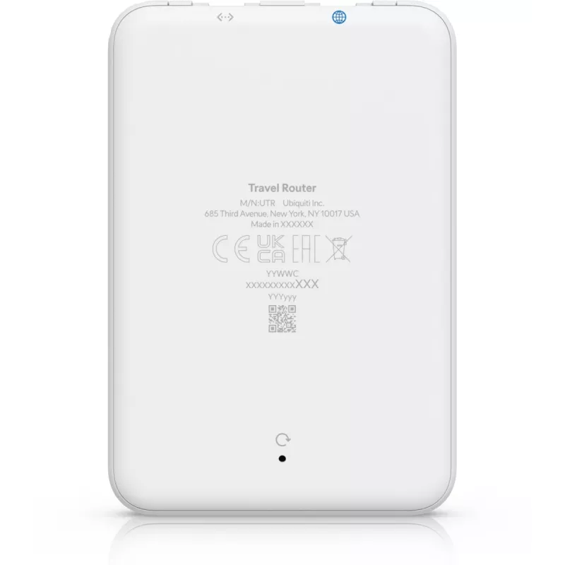 Ubiquiti UniFi Travel Wi-Fi 6 Dual-Band Gigabit Wireless Router (UTR) | Kur.lt