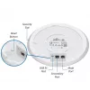 Ubiquiti UniFi UAP-AC-SHD – dviejų juostų 802.11ac Wave 2 4x4 MU-MIMO prieigos taškas