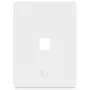 Ubiquiti Universal Keystone Sieninė Plokštelė – Švarus Pritaikomas Dizainas, 1 Prievadas (Balta)