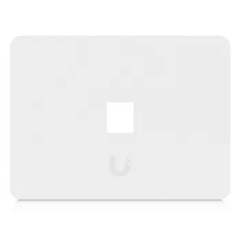 Ubiquiti Universal Keystone Sieninė Plokštelė – Vieno Gneždo, 1 Prievadas, Balta (UACC-WP-KEYSTONE-H-1P)