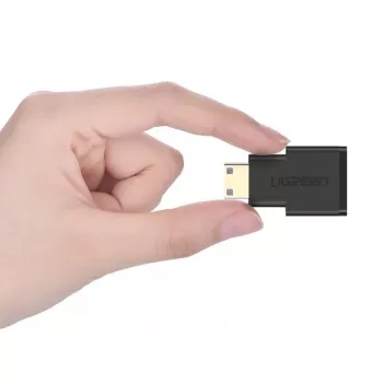 UGREEN 20101-20101 Mini HDMI į HDMI adapteris - juodos spalvos