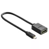 UGREEN 20134-20134 Micro HDMI vyriškas į HDMI moterišką adapterį - juodas