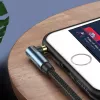 UGREEN Angled AUX Cable 2 x Mini Jack 3,5 mm 1m Blue (AV112)
