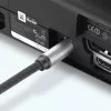 Ugreen AV108 10540 2 m skaitmeninis optinis garso kabelis Toslink/SPDIF, pilkas | Kur.lt