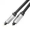 Ugreen AV108 10540 2 m skaitmeninis optinis garso kabelis Toslink/SPDIF, pilkas | Kur.lt