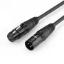 UGREEN AV130 XLR Female to XLR Male mikrofono laidas, 3 m (juodas) | Kur.lt