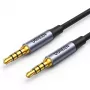 UGREEN AV183 20785 3,5 mm Mini Jack į 3,5 mm Mini Jack Garso Laidas 3 m - Pilka