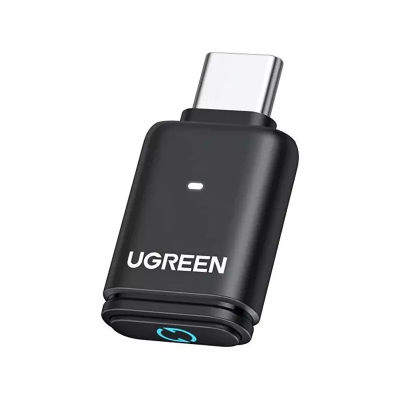 UGREEN BT501 USB-C Bluetooth 5.3 garso adapteris su aptX siųstuvu – juodas
