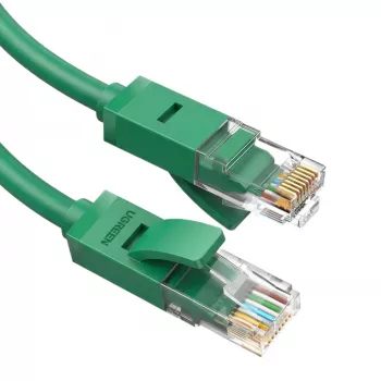 UGREEN Cat6 RJ45 Ethernet Patch Cable 0,5 m žalias - 1Gbps 250MHz UTP vario tinklo LAN kabelis