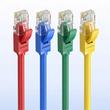 UGREEN Cat6 UTP eterneto kabelis 1 m – geltonas