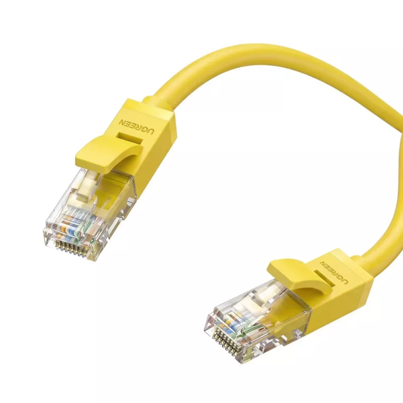UGREEN Cat6 UTP eterneto kabelis 1 m – geltonas