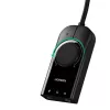 UGREEN CM129 USB-A į 3,5 mm išorinis stereo garso adapteris - juodos spalvos