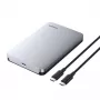 UGREEN CM300 2,5 colio USB Type-C kietojo disko dėklas - sidabrinis