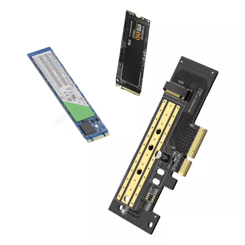 UGREEN CM302 M.2 NVMe į PCIe 3.0 x4 adapterio kortelė