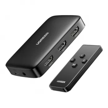 UGREEN CM332 3-in-1 HDMI 1.4 jungiklis 4K