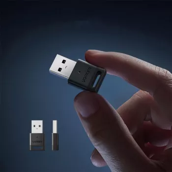 UGREEN CM591 USB-A Bluetooth 5.3 adapteris - juodas