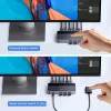 UGREEN CM664 KVM Switch HDMI 2x1 4K@60Hz, juodas