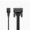 UGREEN DVI-D 24+1 į VGA aktyvus vaizdo adapteris (vyriškas į moterišką) – juodas
