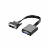 UGREEN DVI-D 24+1 į VGA aktyvus vaizdo adapteris (vyriškas į moterišką) – juodas