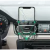 UGREEN Gravity automobilio telefono laikiklis prietaisų skydeliui ir stiklui, universalus laikiklis su stipriu siurbimo dubeniu, 360° sukimu, teleskopine ranka, vieno mygtuko atleidimu, juodas