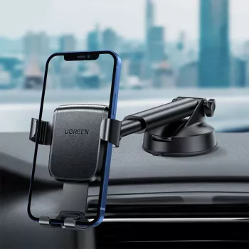 UGREEN Gravity Phone Holder for Dashboard Cockpit Black (LP200 60990B)