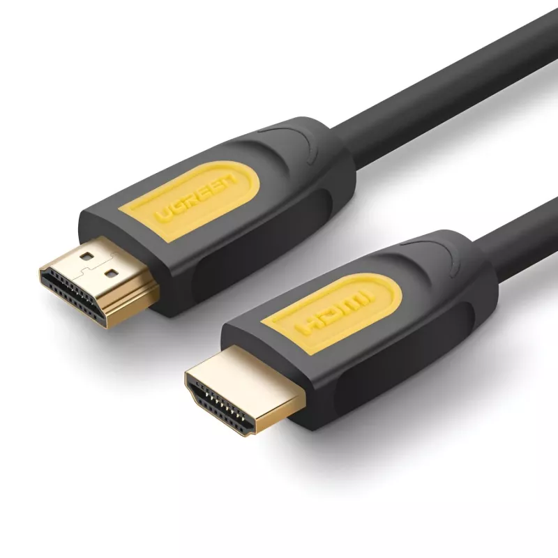 UGREEN HD101 HDMI 2.0 kabelis 4K 60Hz 2m juodai-geltonas