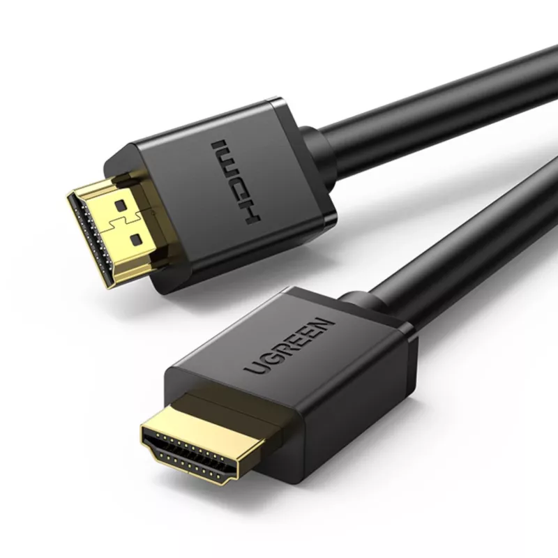 UGREEN HD104-10107 HDMI 2.0 laidas, 4K@60Hz, vyras į vyrą, 2 m, juodas