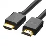 UGREEN HD104-10107 HDMI 2.0 laidas, 4K@60Hz, vyras į vyrą, 2 m, juodas