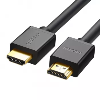 UGREEN HD104 HDMI 2.0 kabelis 4K 60Hz HDR 18Gbps, vyras į vyrą, 10 m, juodas