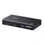 UGREEN HDMI 2.0 KVM Switch 2-In-1 Out, 2 kompiuteriai 1 monitorius, 4K@60Hz, 3 prievadų USB 2.0 Hub, mygtukas ir karštieji klavišai, aliuminio lydinys, HDCP 2.2, HDR10