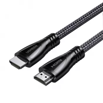 UGREEN HDMI 2.1 laidas, vyras į vyrą, 1 m (8K@60Hz | 4K@120Hz) - juodas