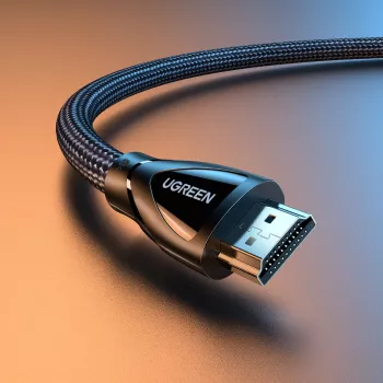 UGREEN HDMI 2.1 laidas, vyras į vyrą, 5 m (8K@60Hz | 4K@120Hz) – juodas
