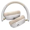 UGREEN HiTune Max 5C belaidės ausinės per ausį, hibridinis ANC, Bluetooth 5.4, 40 mm tvarkyklės, 40 val. baterija – smėlio spalvos