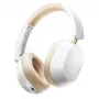 UGREEN HiTune Max 5C belaidės ausinės per ausį, hibridinis ANC, Bluetooth 5.4, 40 mm tvarkyklės, 40 val. baterija – smėlio spalvos