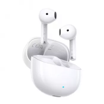 UGREEN Lightbuds Basic pusiau įdedami belaidžiai ausinės, Bluetooth 5.3, 30h baterija, IPX5, baltos