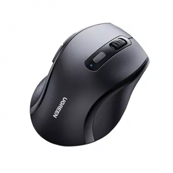 UGREEN M511 ergonominė 2,4 GHz belaidė pelė - juoda