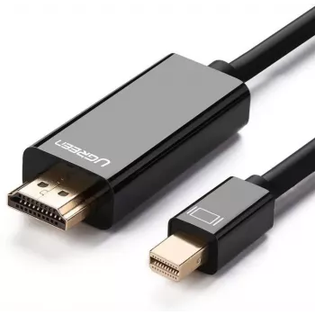 UGREEN Mini DisplayPort to HDMI kabelis 4K 1,5 m juodas