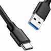 UGREEN US184 USB-A į USB-C 3.0 laidas, 1,5 m, juodas
