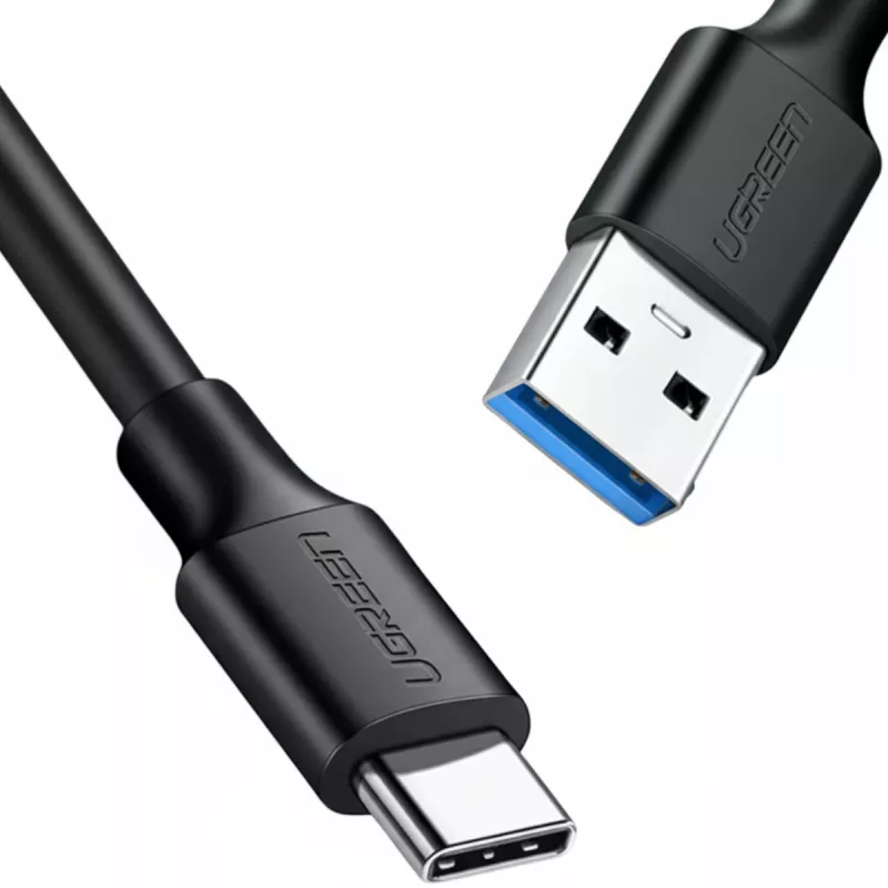 UGREEN US184 USB-A į USB-C 3.0 laidas, 2 m, juodas