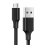 UGREEN US289 Micro USB / USB-A laidas 0,25 m – juodas