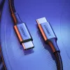 UGREEN US316 USB-C į USB-C laidas 100W 5A 480Mbps 1,5m pilkas