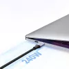 UGREEN US535 USB-C į USB-C PD laidas 240W 5A 1m - Pilka