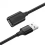 UGREEN USB 2.0 prailginimo kabelis – A tipo kištukas į lizdą, 480Mbps duomenų perdavimas – 2 m