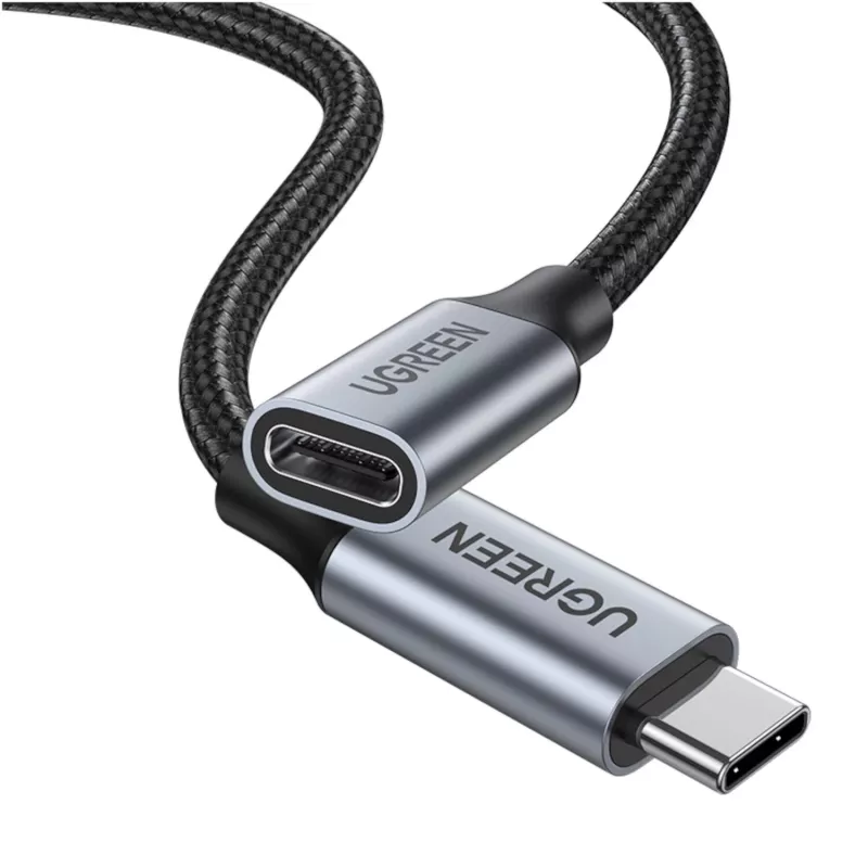 UGREEN USB-C 3.1 ilginimo laidas 1 m – 100W PD, 10Gbps, 4K vaizdas
