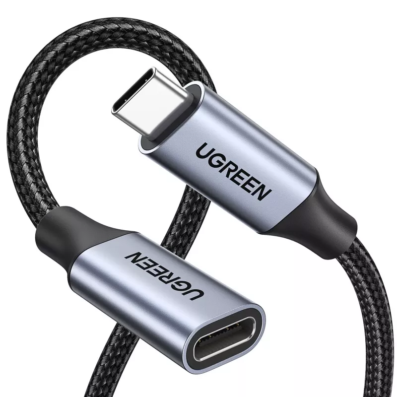UGREEN USB-C 3.1 ilginimo laidas 1 m – 100W PD, 10Gbps, 4K vaizdas