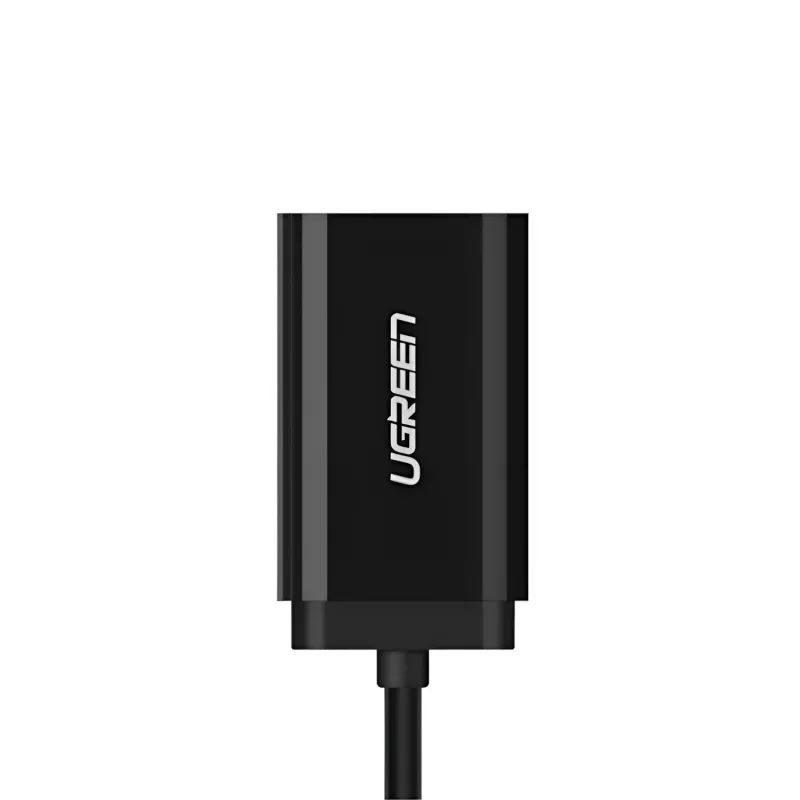 UGREEN USB į 3,5 mm išorinį stereo garso adapterį - juoda